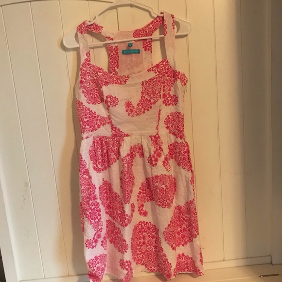 Dresses & Skirts - Tori Richards Dress Pink/White Floral Size: 6